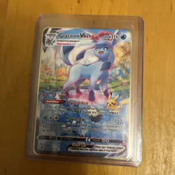 ❄Gold Metal Glaceon VMAX 209/203 Alt Art Fan Card Gold Metal Card ❄ - Image 3