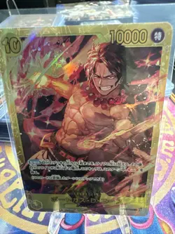 One Piece Card Game - Portgas D. Ace - OP07-119 SEC - Japanese - NM - Image 1