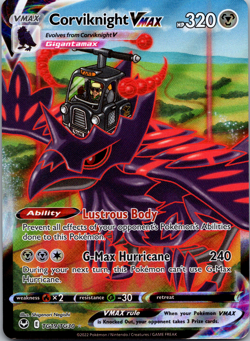 Corviknight VMAX TG19/TG30 Silver Tempest Trainer Gallery Pokemon Card NM - Image 1