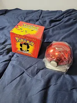 1998 POKEMON 23K Gold-Plated PIKACHU Trading Card Limited Edition Red Box Sealed - Image 1