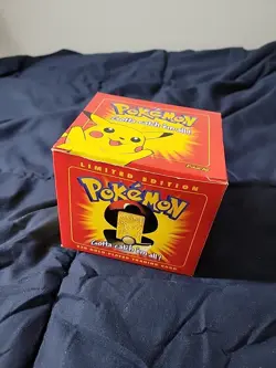 1998 POKEMON 23K Gold-Plated PIKACHU Trading Card Limited Edition Red Box Sealed - Image 3