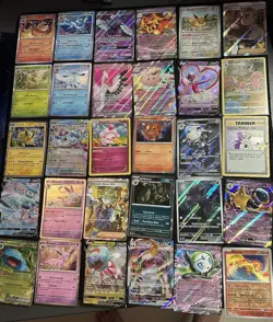 Pokemon card Lot of Modern Full art/exs/Holo Gradeable NM condition - 30 cards - Image 1
