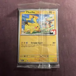 Pokemon League Pikachu SVP101 Exclusive Promo Card SEALED - Image 1
