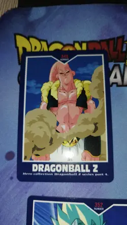 Carte 345 Dragon Ball Z Hero Collection Part 4 card Buu - Image 1