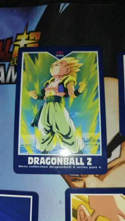 Carte 346 Dragon Ball Z Hero Collection Part 4 card Gotenks fusion - Image 1