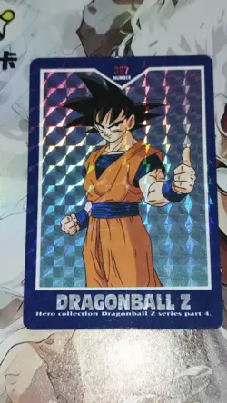 Carte Prism Hard 397 Dragon Ball Z Hero Collection Part 4 card rare foil Goku - Image 1