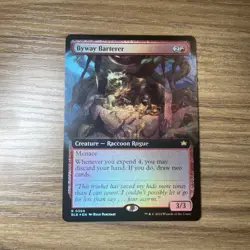 Byway Barterer - FOIL (Extended Art) [Bloomburrow, Near Mint] MTG - Image 1
