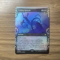 MTG Coiling Rebirth (Foil) (Showcase) [Bloomburrow, Near Mint] - Image 1