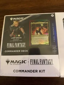 Magic The Gathering FINAL FANTASY VII 7 Limit Break Commander Deck Kit Cloud MTG - Image 2