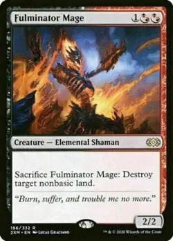 FULMINATOR MAGE X 1 N/M- DOUBLE MASTERS MAGIC THE GATHERING - Image 1