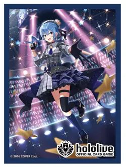Hoshimachi Suisei ~ Hololive Official Card Game Sleeves ~ Japan import MTG size - Image 1