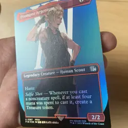 Prompto Argentum (Borderless) (FOIL) ✅ Final Fantasy ✅ Magic (mtg) - Image 2