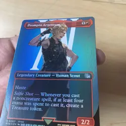 Prompto Argentum (Borderless) (FOIL) ✅ Final Fantasy ✅ Magic (mtg) - Image 3