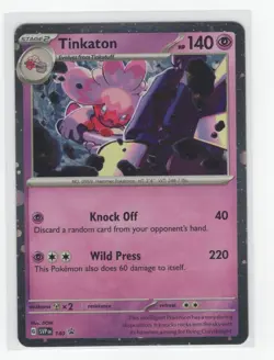 Pokemon Scarlet & Violet Black Star Promo - Tinkaton SVP 140 - Image 1