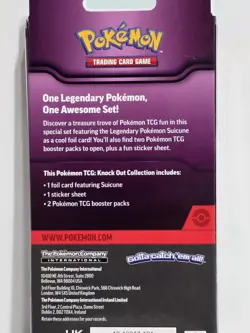Pokemon TCG | Knock Out Collection | Suicune | Factory Sealed! - Image 5
