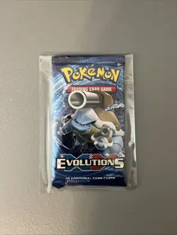 Pokemon XY Evolutions Booster Pack Blastoise ART - Image 1