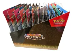 12x Pokemon Prismatic Evolutions Tech Sticker Collection, Lot of 12, New, Sealed - Image 3