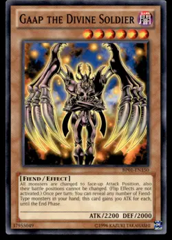 Gaap the Divine Soldier Battle Pack: Epic Dawn BP01-EN150 MP YuGiOh TCG | Buy 10 - Image 1