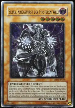 Yu-Gi-Oh! Sillva, Kriegsfurst Der Finsteren Welt EEN Ultimate Rare [PL]| DE 2005 - Image 1
