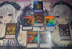 Yugioh Asian Eng UNCENSOR ART Exodia The Forbidden One Ultimate rare set - Image 1