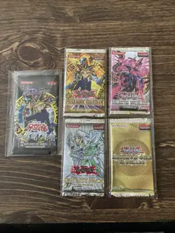 Yu-Gi-Oh! Vintage Pack Lot ALL SEALED/NM & 1st edition W Pharaonic Guardian, etc - Image 1