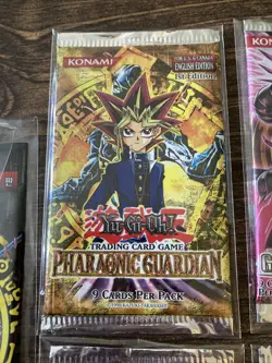 Yu-Gi-Oh! Vintage Pack Lot ALL SEALED/NM & 1st edition W Pharaonic Guardian, etc - Image 3