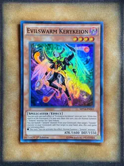 Yugioh Evilswarm Kerykeion MP14-EN061 Super Rare 1st Ed NM - Image 1