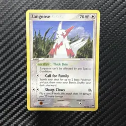Zangoose 25/108 Pokemon TCG Pokemon Card (MYREF#2) - Image 1