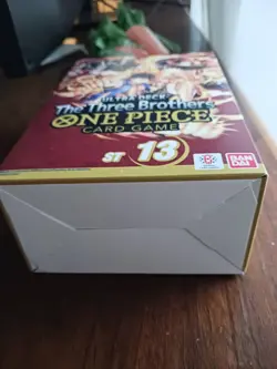 ONE PIECE CARD GAME: The Three Brothers Ultra Deck Box ST-13 - SEALED - Image 5