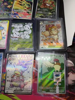 Lot of 9 Pokemon Cards IR, EX Lapras, And More - Image 3