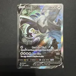 Pokemon Silver Tempest Lugia V Alt Art Card 186/195 - Image 1