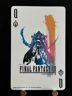Final Fantasy Card 25th Anibersary Playing Cards Trump JAPAN Collection FF SQ - Image 1