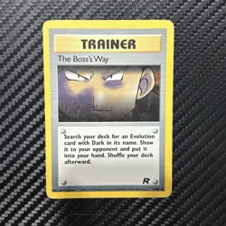 Trainer The Boss’s Way 73/82 Pokemon TCG Pokemon Card (MYREF#2) - Image 1