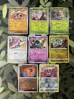 8 Tomokazu Komiya Reverse Holo Pokemon Card Lot - Image 1