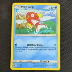 MAGIKARP 32/147 POKEMON CARD (BURNING SHADOWS SET) - Image 2