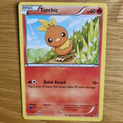 TORCHIC 12/111 POKEMON CARD (FURIOUS FISTS SET) - Image 1