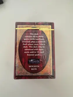 MTG English 5th Edition Starter Deck Sealed/Unopened Cards - Image 2