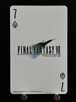 Final Fantasy Card 25th Anibersary Playing Cards Trump JAPAN Collection FF S7 - Image 1