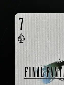 Final Fantasy Card 25th Anibersary Playing Cards Trump JAPAN Collection FF S7 - Image 2