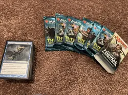 Lot Of Magic The Gathering Cards Plus 7 Free Booster Packs. 10 Mythic 100 Rare. - Image 4