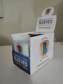 Beckett Shield Soft Penny Card Sleeves 15 Packs of 100 Sleeves, Full Box of 1500 - Image 4