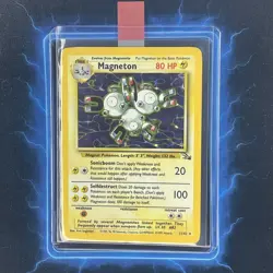 ⭐ Magneton 11/62 ⭐ Original Holo Rare Fossil Set Pokemon Card WOTC 1999 - Image 1