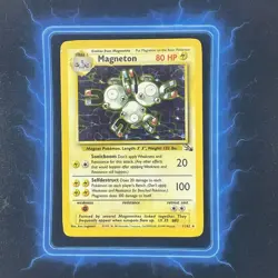 ⭐ Magneton 11/62 ⭐ Original Holo Rare Fossil Set Pokemon Card WOTC 1999 - Image 2