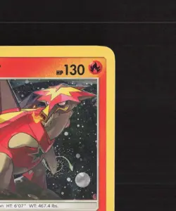Turtonator SM27 Sun & Moon Black Star Promo SWIRL Holo Pokemon Card LP - Image 4