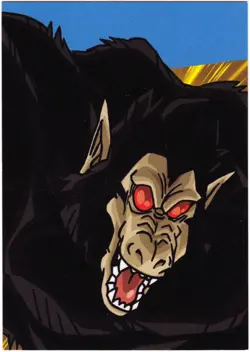 Dragon Ball Universall Collection card - Z25 - Gohan Great Ape - Image 1