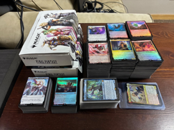 MTG Final Fantasy Bulk Lot 1750+ Cards Foil Regular Common Uncommon Rare Land - Image 1
