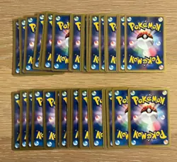 Pokemon Card VS Basic Energy 50 Card Set Bulk, Used, Includes 5 Types - Image 2