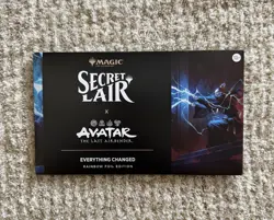 MTG Secret Lair RAINBOW FOIL Avatar: The Last Airbender Everything Changed New - Image 1