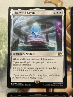 Water Wind Darkness Earth Crystal Lot of 4 (Regular) Final Fantasy English - NM - Image 2