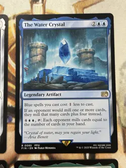 Water Wind Darkness Earth Crystal Lot of 4 (Regular) Final Fantasy English - NM - Image 3
